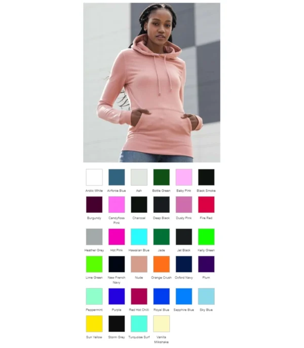 AWD JH001F Girlie College Hoodie